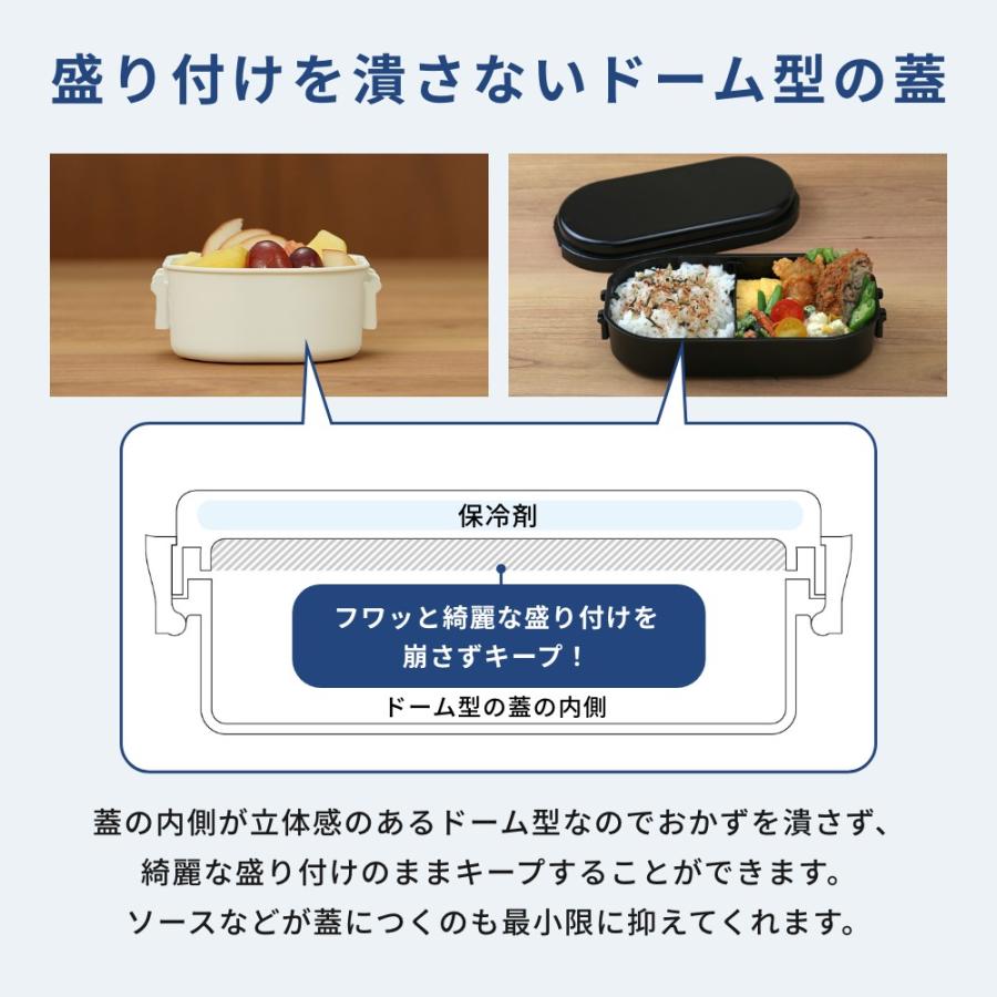 GEL-COOL ジェルクール dome 弁当箱 L 900ml : INSTORE インストア