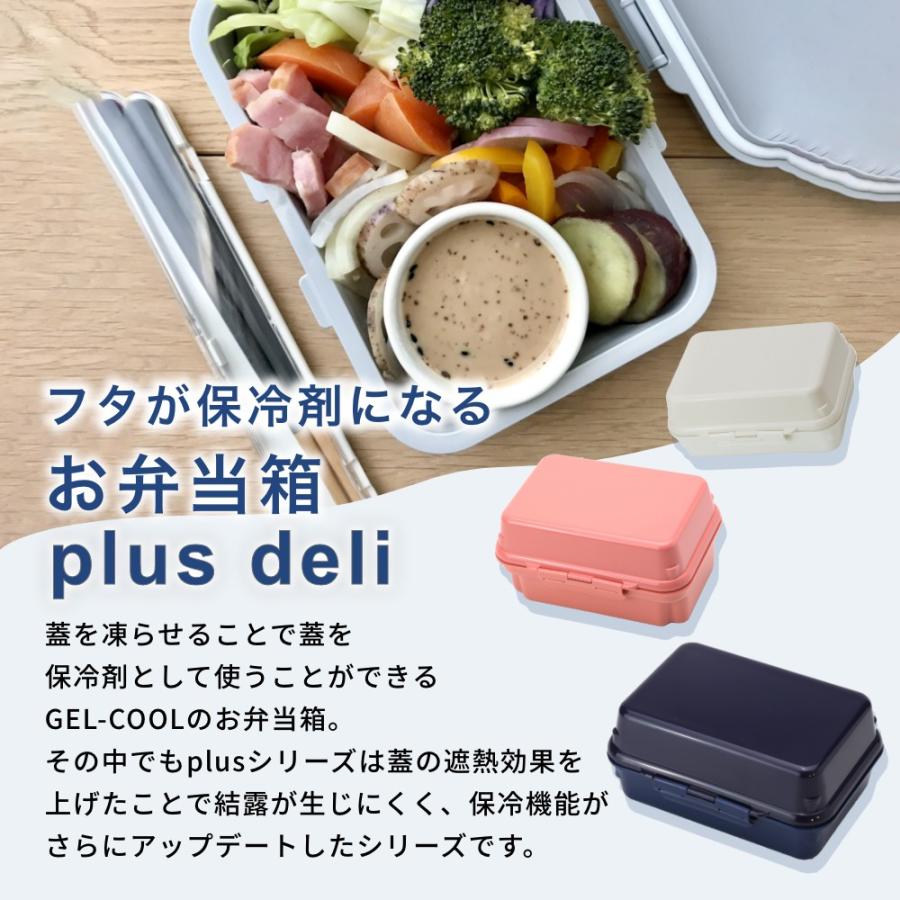 GEL-COOL ジェルクール 高保冷弁当箱 plus deli 2段 590ml : INSTORE