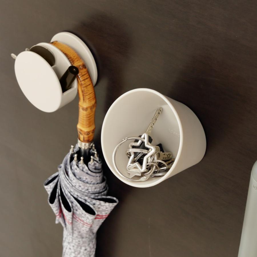 ideaco（イデアコ） マグネット式壁面収納 decuppo 鍵 印鑑 小物収納