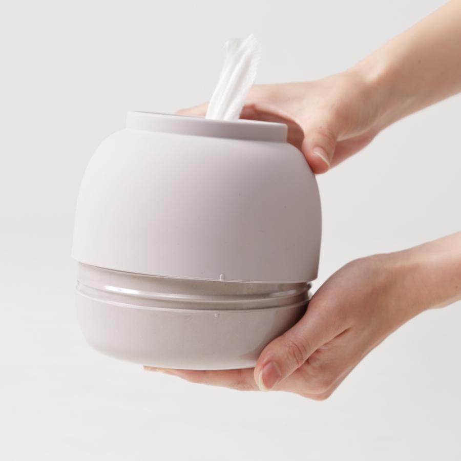 ideaco イデアコ 大判対応 ウェットティッシュケース Mochi Moco