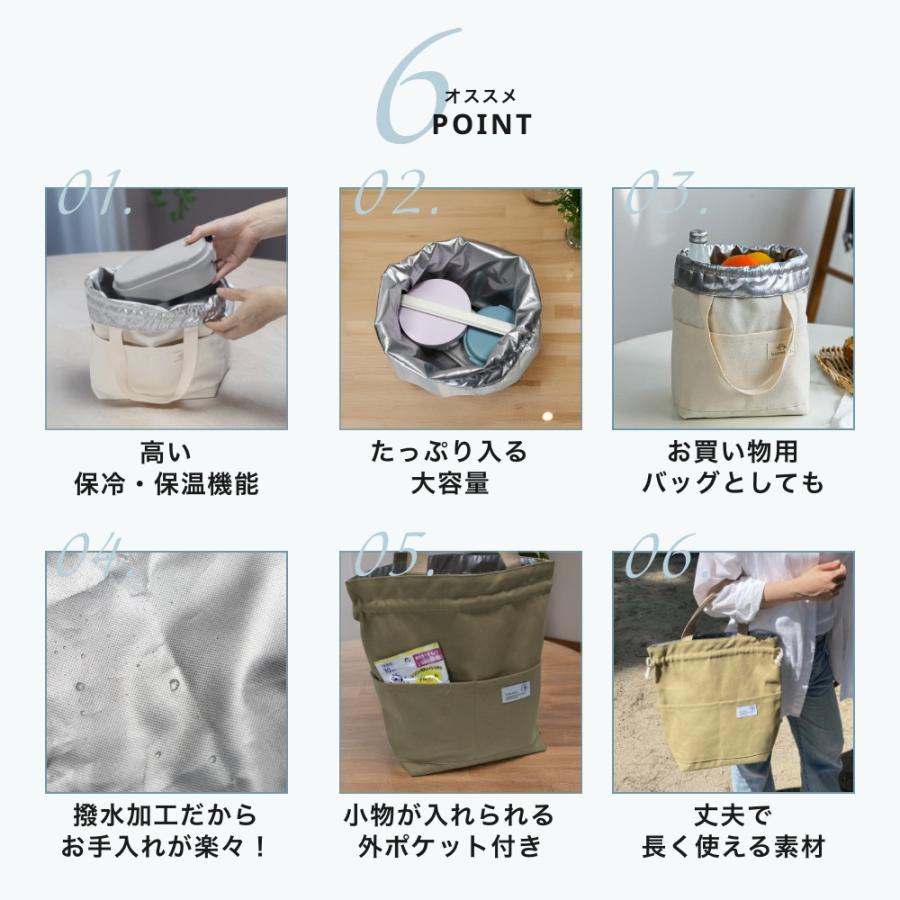 保冷巾着バッグ お弁当袋 ランチバッグ 保冷バッグ IN 父の日