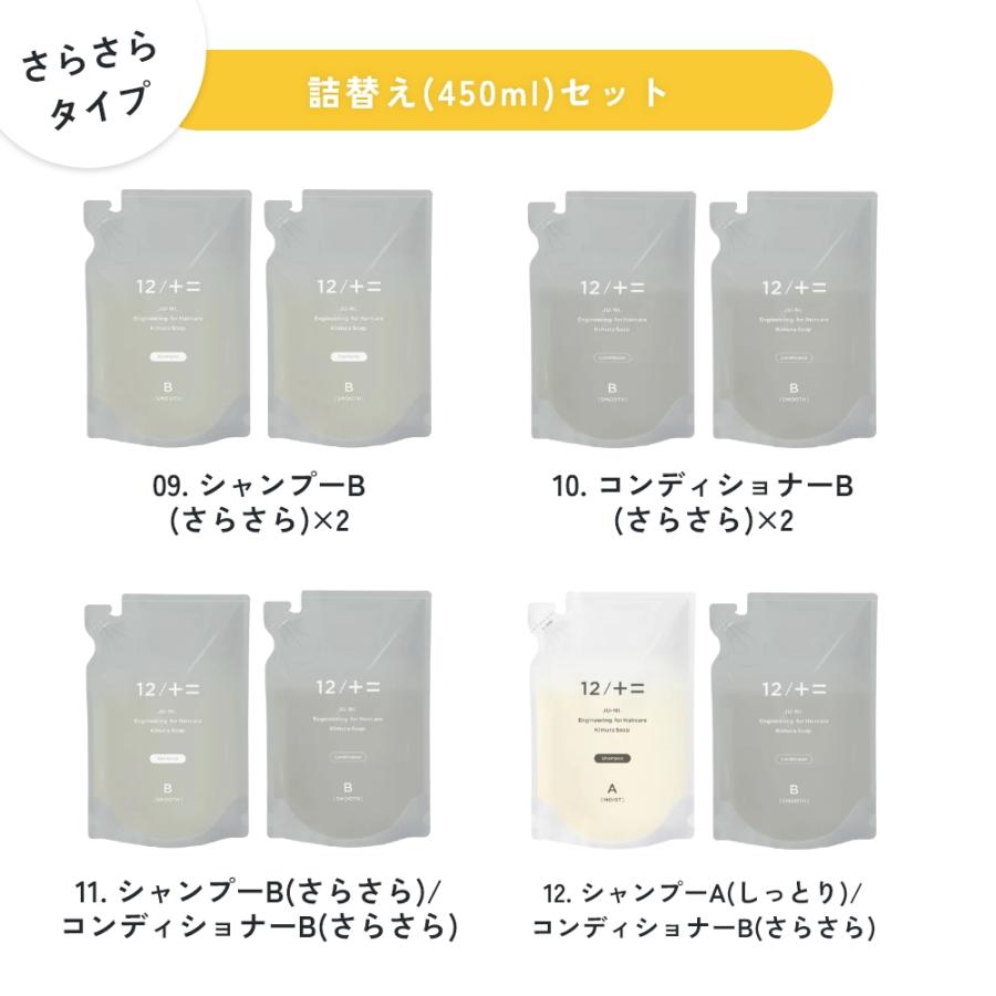 12/十二 木村石鹸 12/JU-NI ジューニ シャンプー コンディショナー