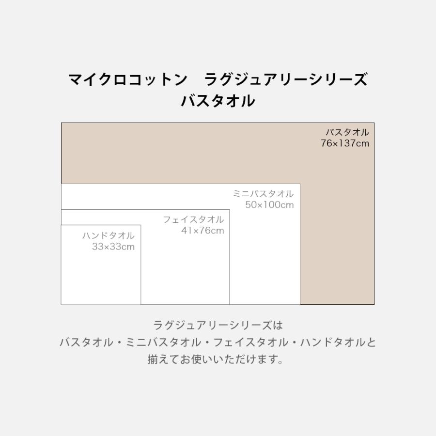 Micro Cotton（マイクロコットン） ラグジュアリーシリーズ バスタオル