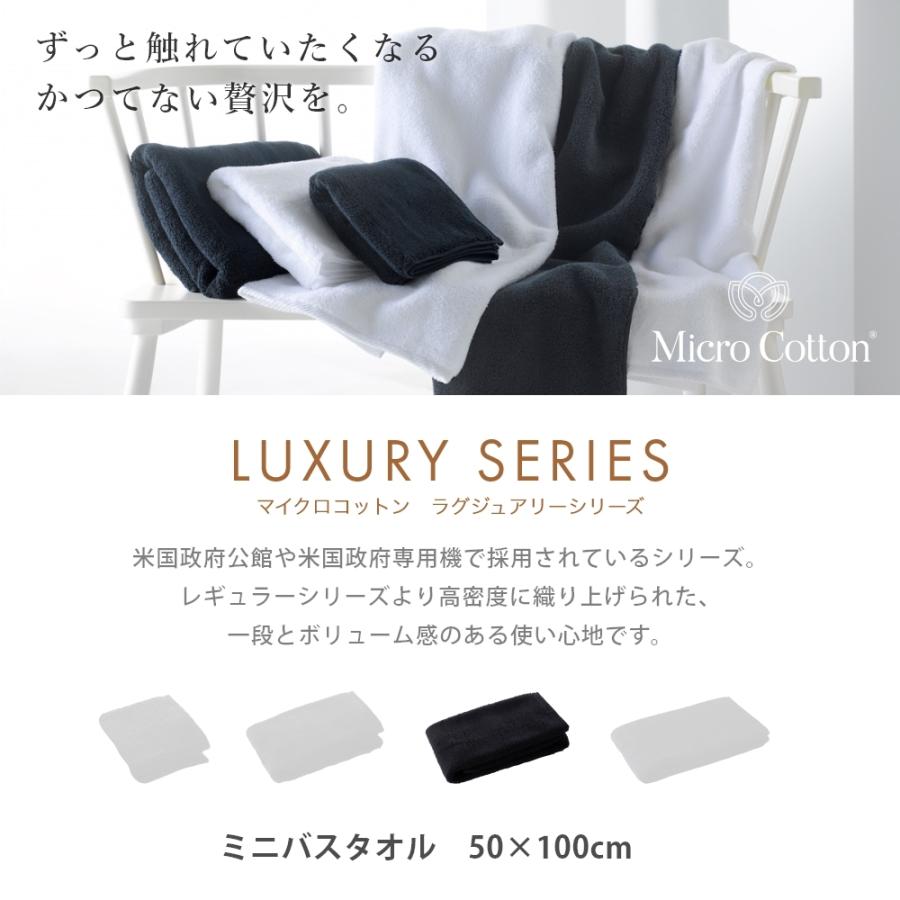 マイクロコットン ラグジュアリーシリーズ ミニバスタオル 50×100cm MicroCotton LuxurySeries | Micro Cotton | 01