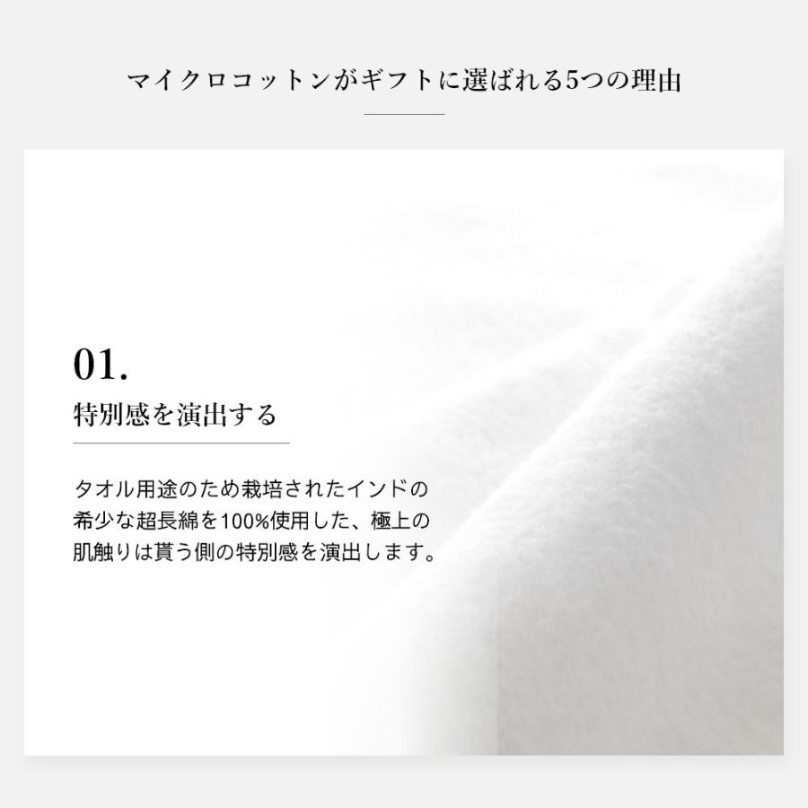 マイクロコットン ボックスギフト レギュラー ミニバスタオル2枚 MicroCotton REGULAR Series｜in-store｜04