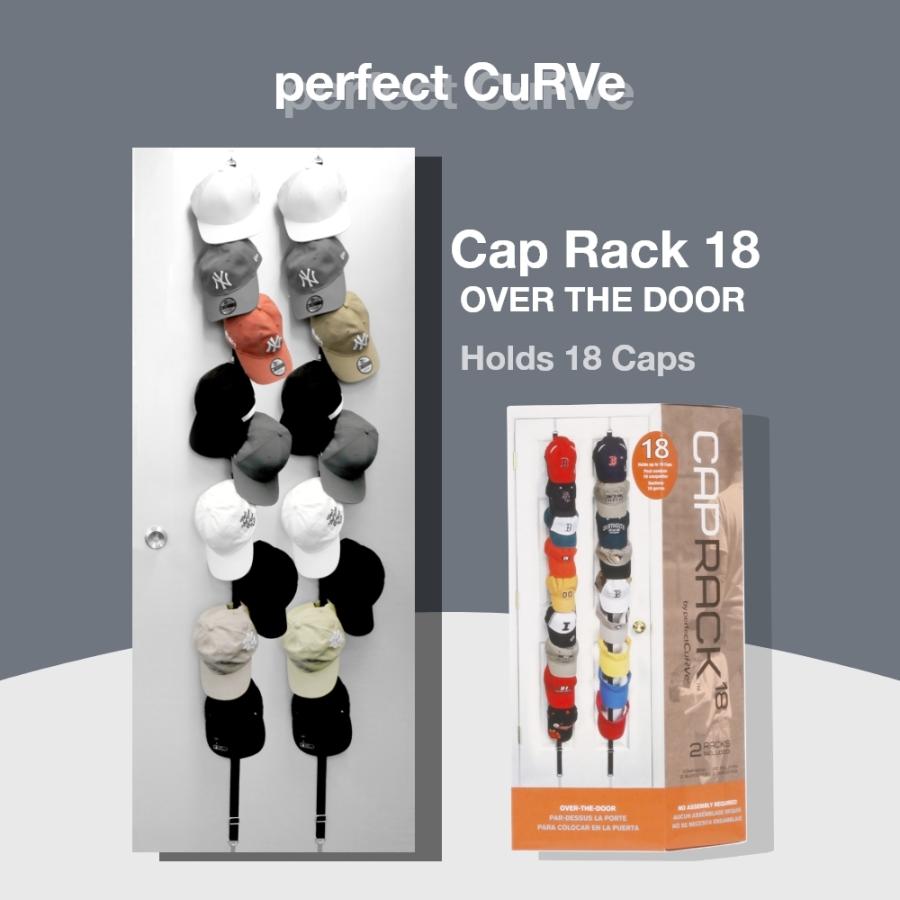 perfect CuRVe キャップラック 18 最大18個収納 見せる収納 : INSTORE インストア - 通販 - Yahoo!ショッピング