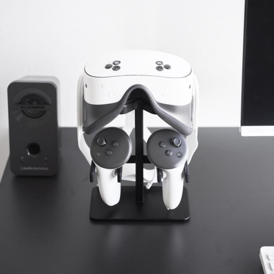 山崎実業 伸縮VRゴーグル＆コントローラー収納ラック スマート smart