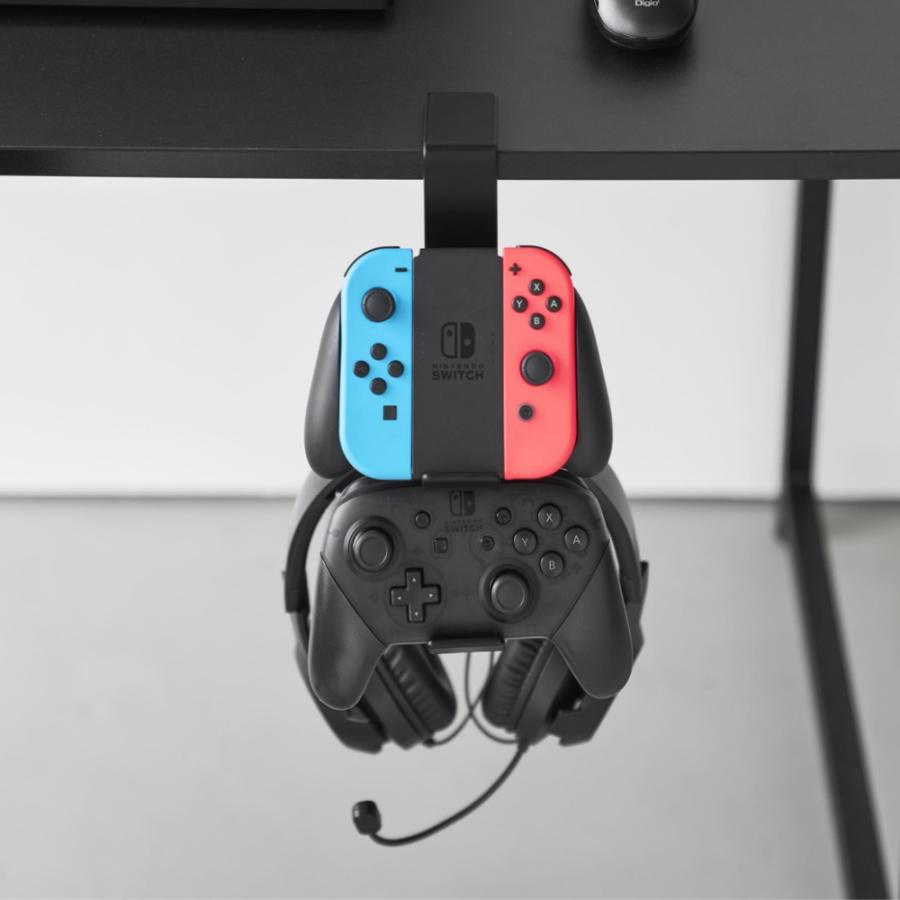 山崎実業 デスク横ゲームコントローラーラック スマート smart 10381