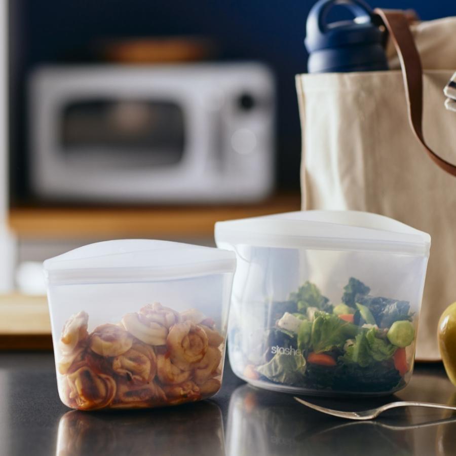 stasher スタッシャー シリコーンバッグ 2点セット ボウルコレクション