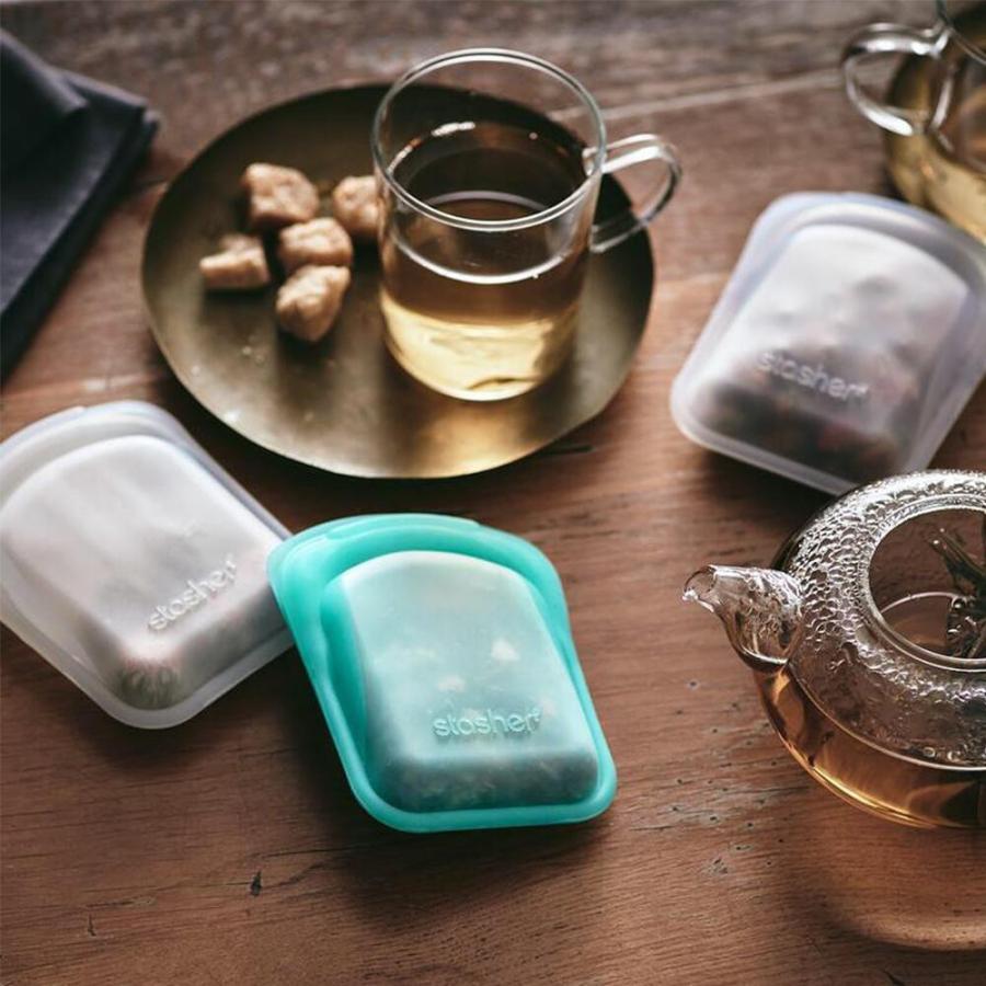 stasher スタッシャー シリコーンバッグ SSサイズ ポケット 保存容器