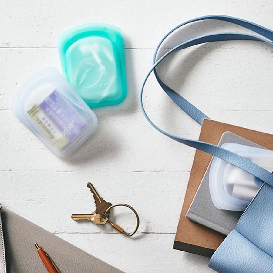 stasher（スタッシャー） シリコーンバッグ SSサイズ ポケット 保存