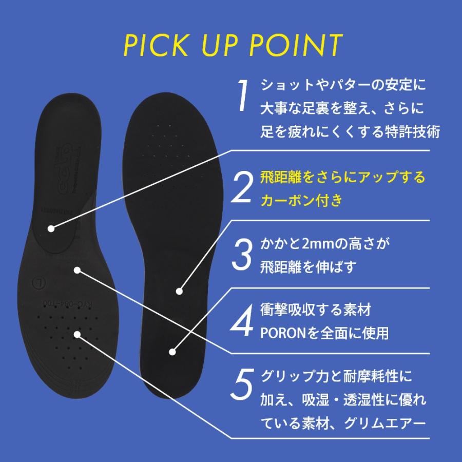 TENTIAL テンシャル GOLF INSOLE+CARBON ゴルフ インソール + TENTIAL テンシャル GOLF INSOLE+CARBON ゴルフ インソール +
