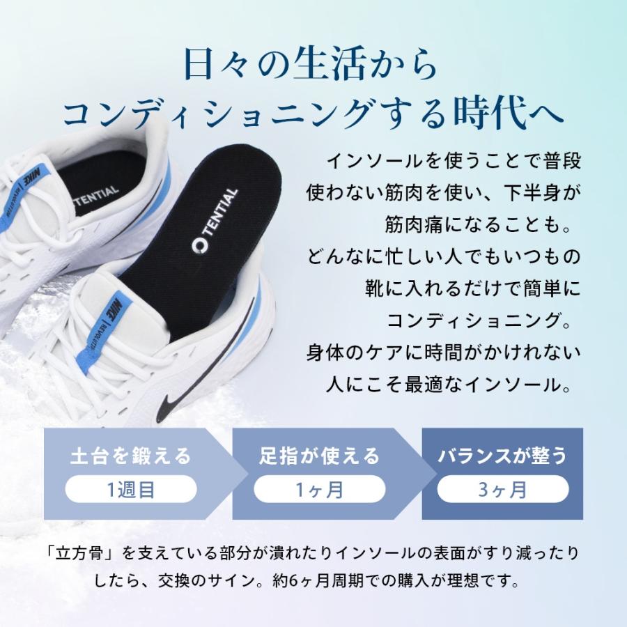 TENTIAL（テンシャル）INSOLE（インソール）L(26.5-27.5㎝) Amazon.co.jp: テンシャル INSOLE Lite [ インソール ライト ] 中敷き