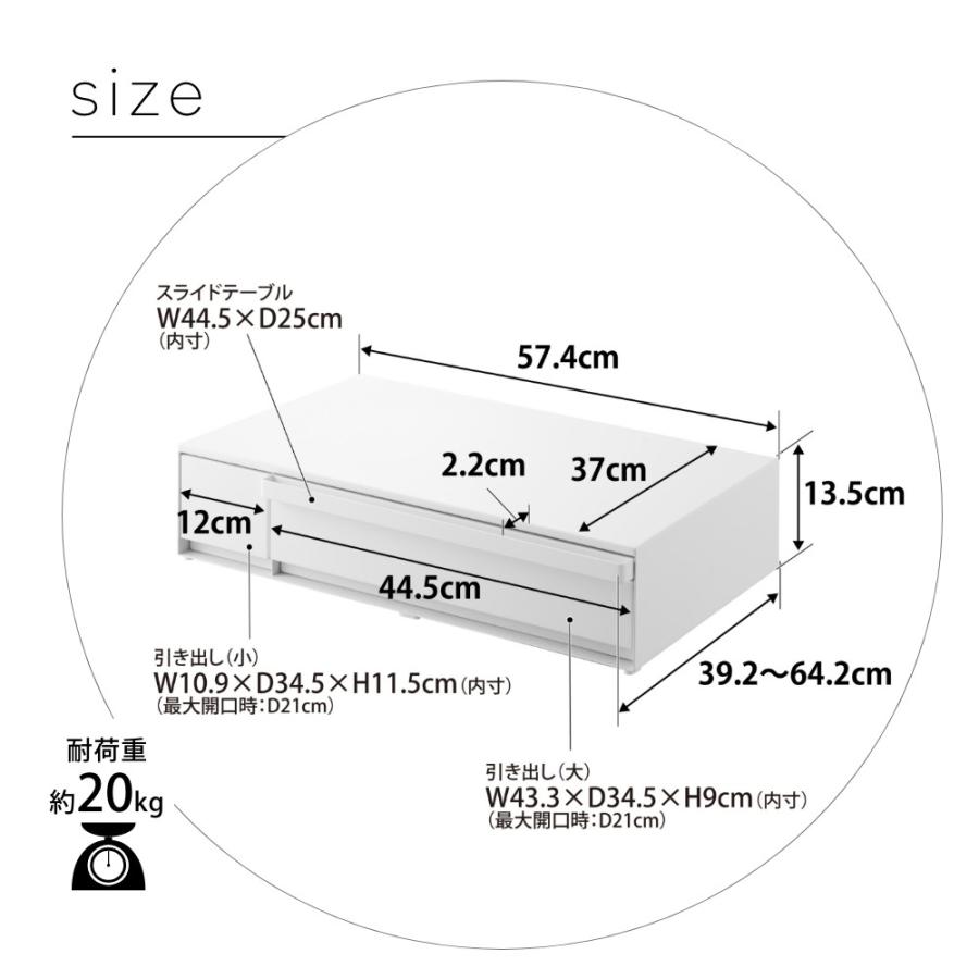 tower 山崎実業 IHクッキングヒーターラック タワー 引き出し