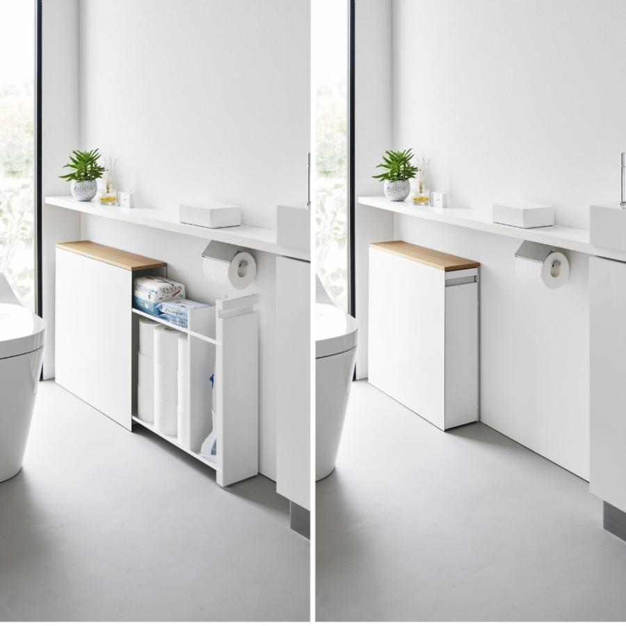 tower 山崎実業 隠せるトイレ引き出し収納 タワー 1426 1427 : INSTORE