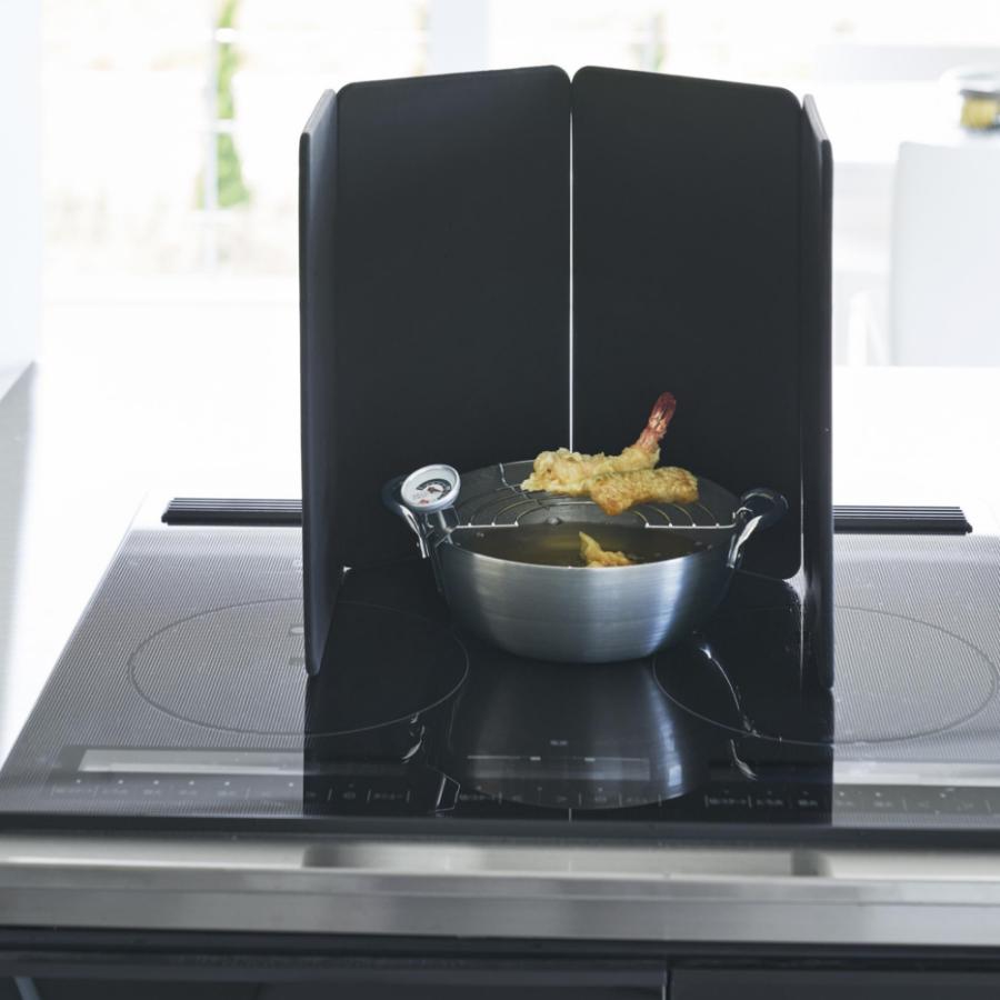 tower 山崎実業 マグネットレンジガード タワー 4枚パネル 1456 1457