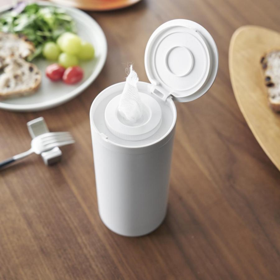 tower 山崎実業 ボトル型ウェットティッシュケース タワー 1608 1609