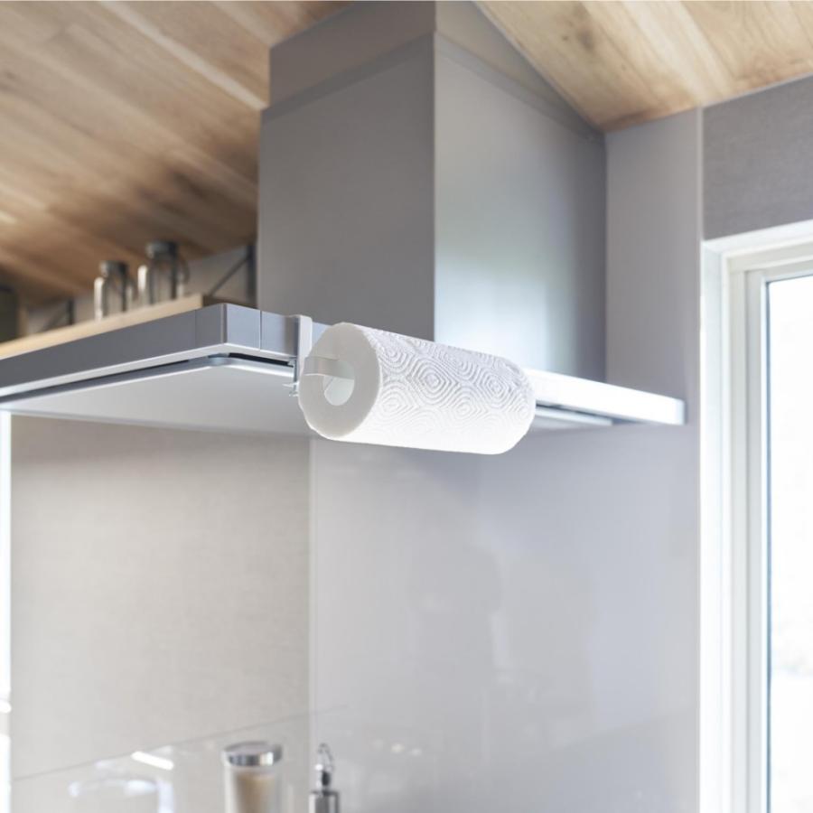 tower 山崎実業 レンジフード横キッチンペーパーホルダー タワー