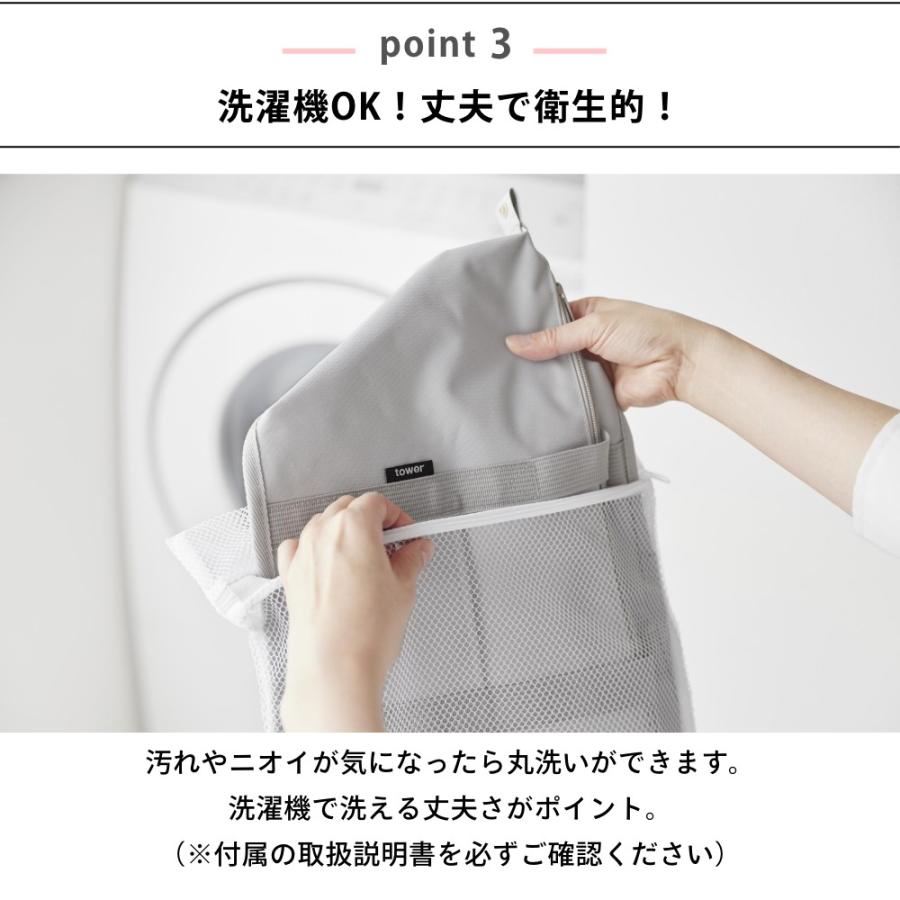 山崎実業 スーパー・コンビニ弁当がそのまま入る洗えるお弁当バッグ タワー  tower 1939 1940｜in-store｜05