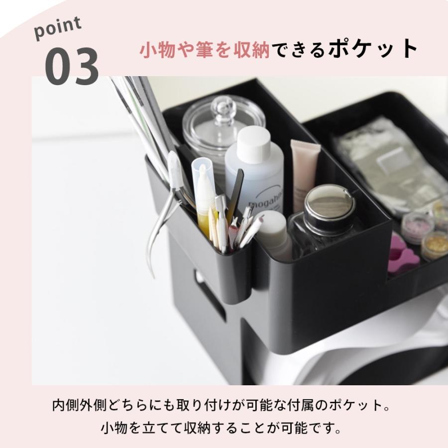 tower 山崎実業 ネイルライト&ジェルネイル用品収納ケース tower 山崎実業 ネイルライト&ジェルネイル用品収納ケース