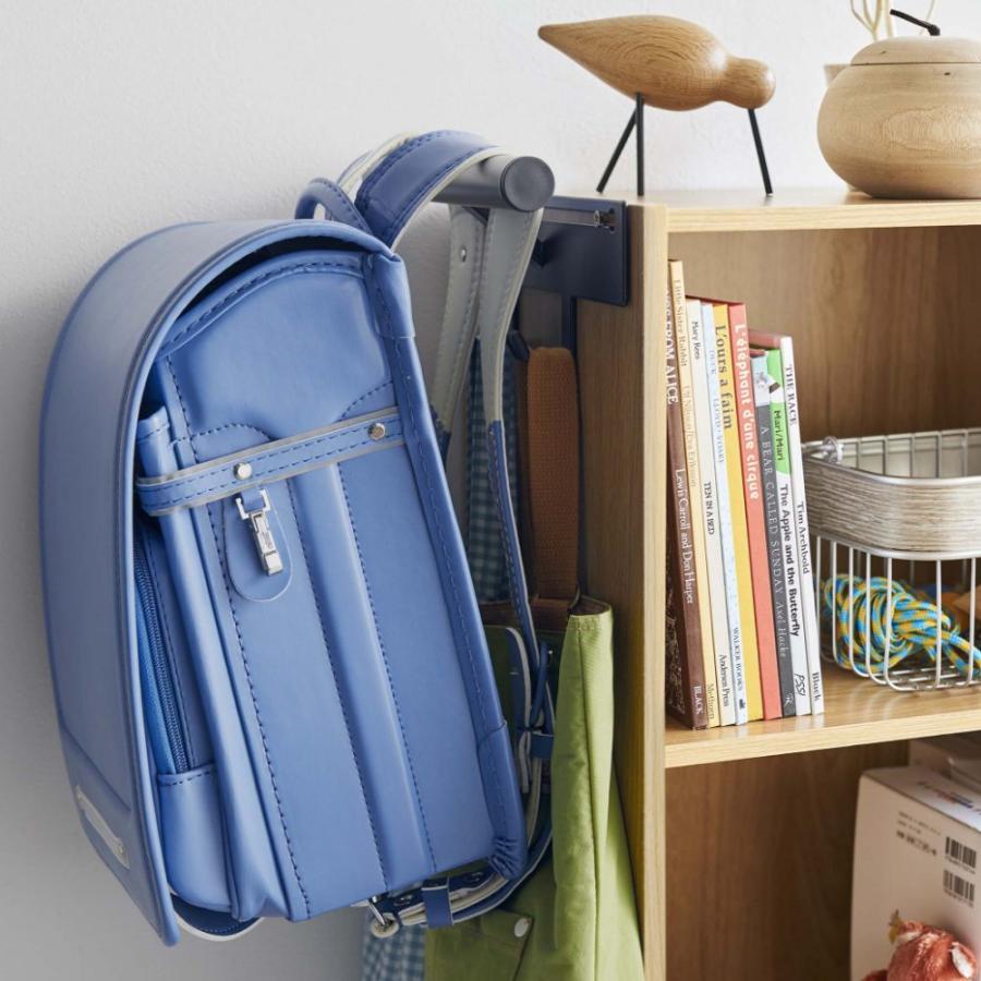 tower 山崎実業 カラーボックス横 ランドセル＆リュックハンガー