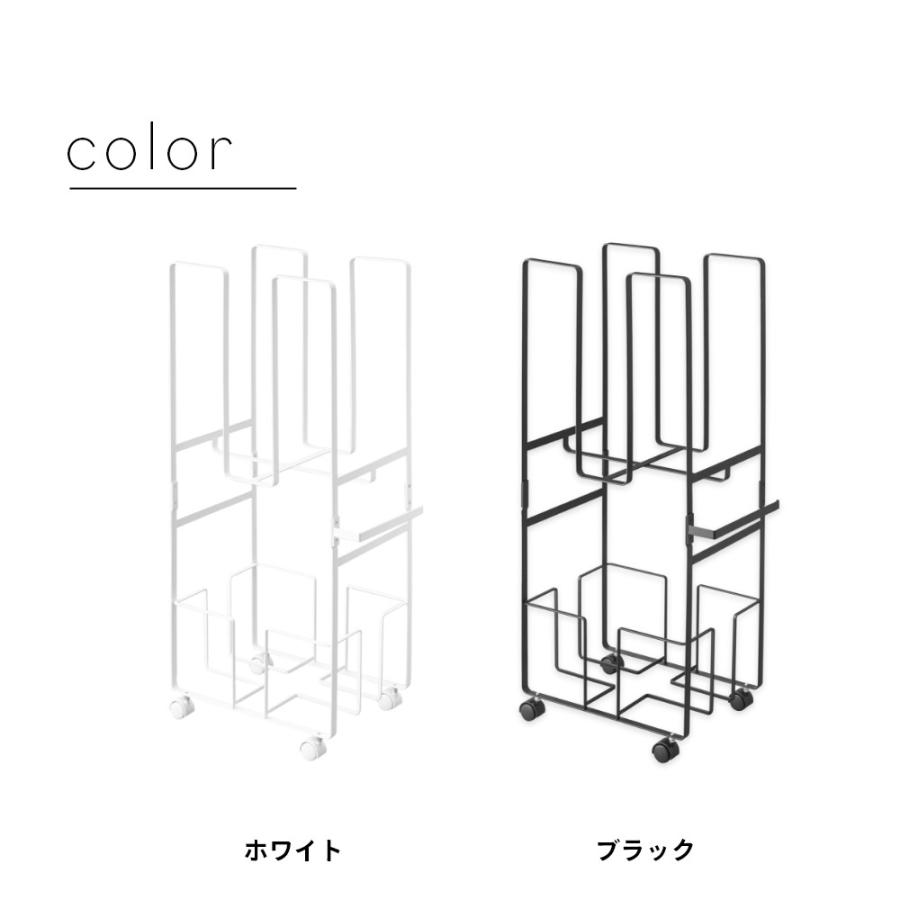 tower 山崎実業 ダンボール＆新聞ストッカー タワー 5758 5759