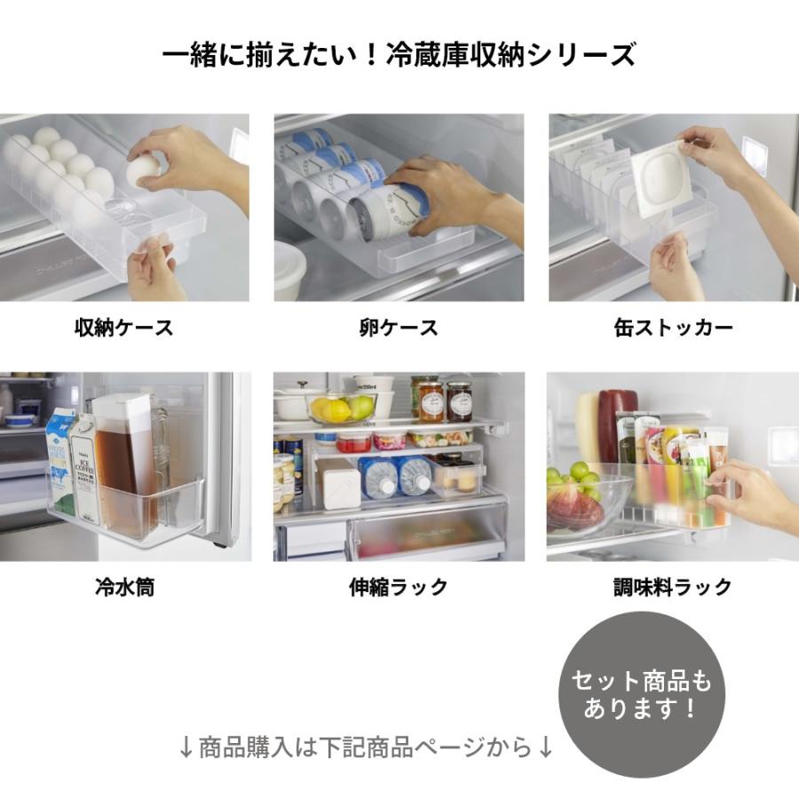 tower 山崎実業 冷蔵庫中スリム調味料収納ラック タワー 8107 8108