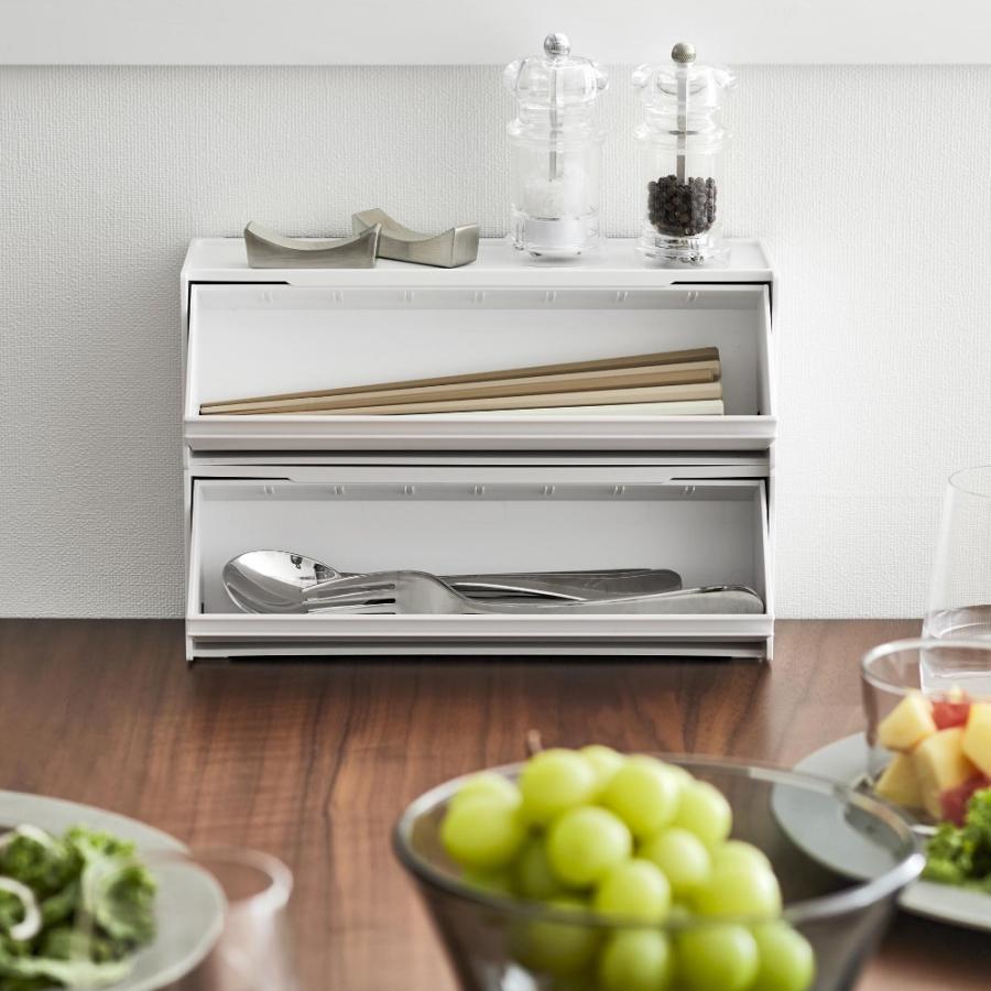 tower 山崎実業 マグネットカトラリーケース タワー 8462 8463