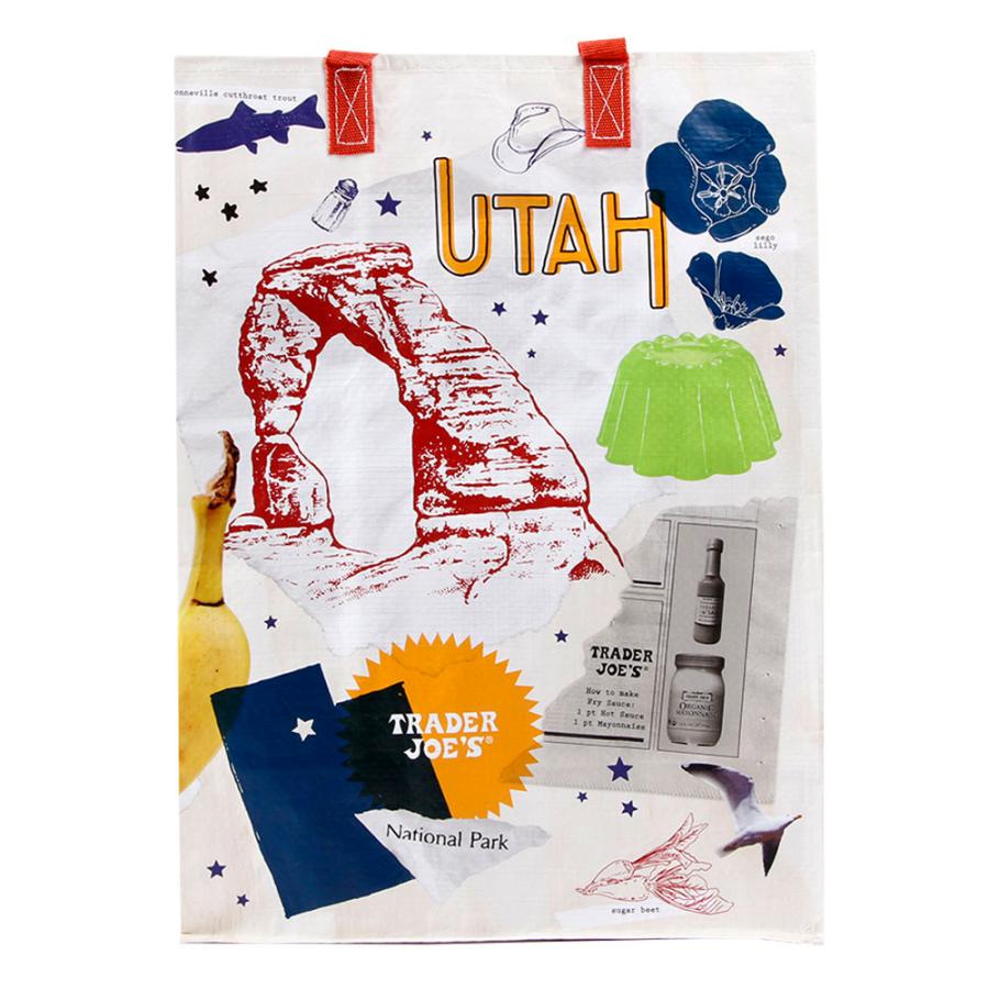 TRADER JOE'S トレーダージョーズ BAG エコ バッグ ユタ州限定デザイン UTAH traderjoesutah