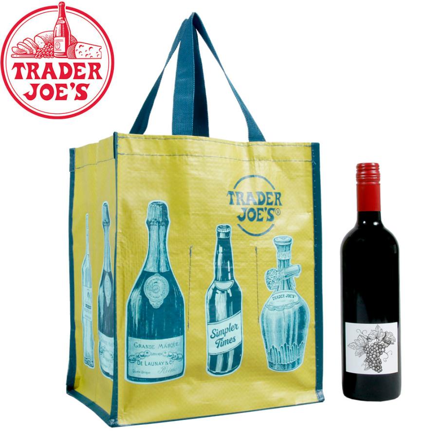 TRADER JOE'S（トレーダージョーズ） 6bottle BEVERAGE TOTE エコ