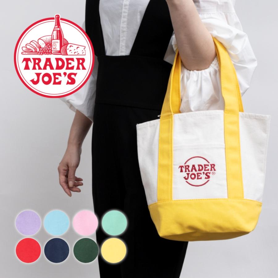 TRADER JOE'S トレーダージョーズ MINI CANVAS TOTE BAG エコ
