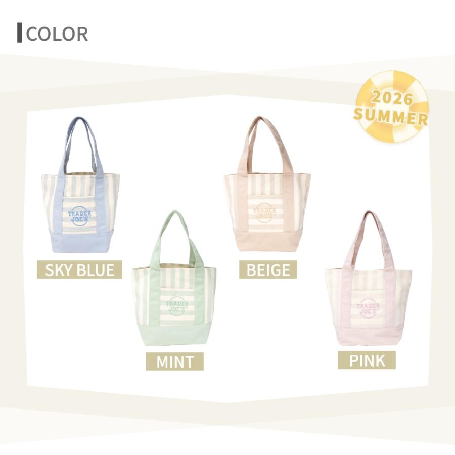 TRADER JOE'S（トレーダージョーズ） MINI CANVAS TOTE BAG エコバッグ