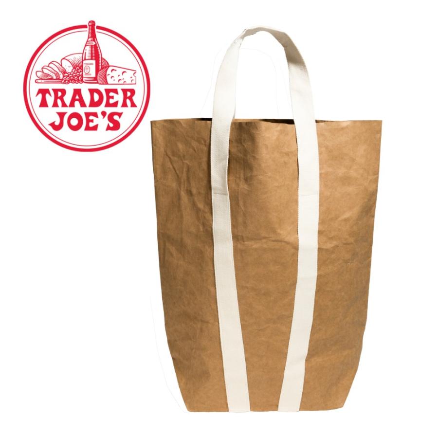 TRADER JOES トレーダージョーズ ペーパートートバッグ エコバッグ