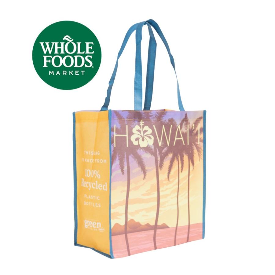 Whole Foods ホールフーズ トートバック エコ バッグ HAWAII wfbag2hawaii INSTORE イン