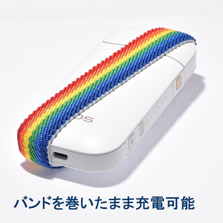 アイコス 専用バンド 蓋が閉まらない対策に 充電可能 シンプルラメ オーロラ B18 17 インパクトストア 通販 Yahoo ショッピング