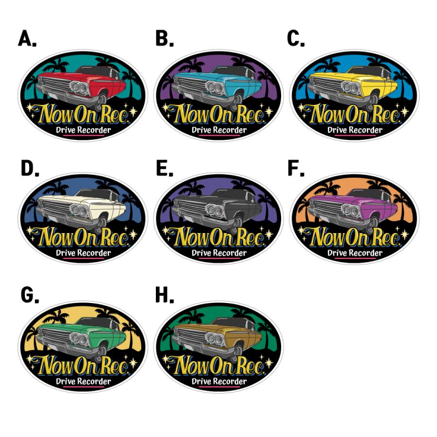クラシックカー ローライダー 西海岸 NOW ON REC ドライブレコーダー