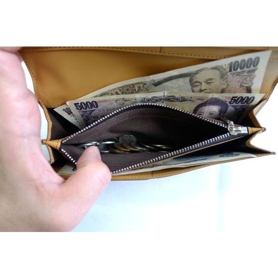 コードバン メンズ サイフ 長財布（小銭入れ付き） ブラウン 札入れ サイフ ウォレット 馬革 CORDOVAN （送料・代引無料） |  | 04