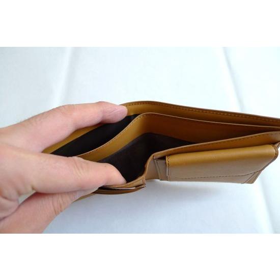 コードバン メンズ サイフ 二つ折り財布（小銭入れ付き）　ブラウン　サイフ　ウォレット　馬革　CORDOVAN  （送料・代引無料） |  | 02