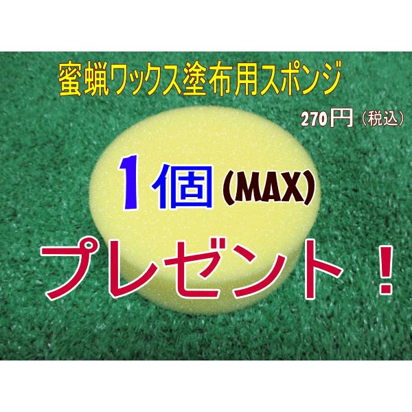 小川耕太郎∞百合子社 【スポンジ1個プレゼント！】未晒し蜜ロウ