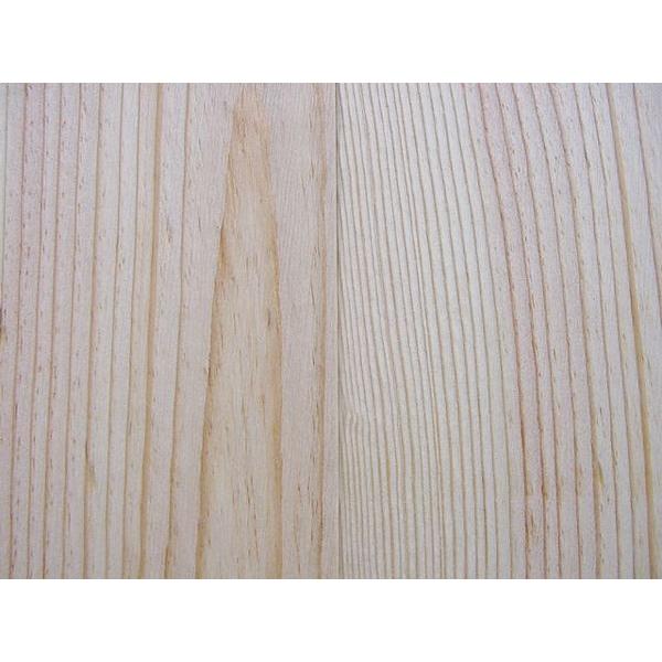 ボルドーパイン無垢フローリング 節あり 無塗装（ブラッシング加工