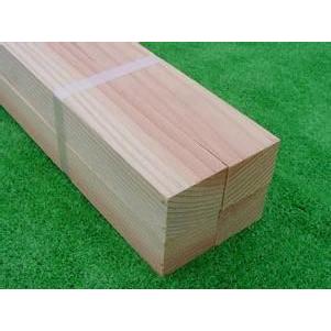 米松（ベイマツ）たるき材 4000×45×45ミリ 6本入 人工乾燥材【宅配便