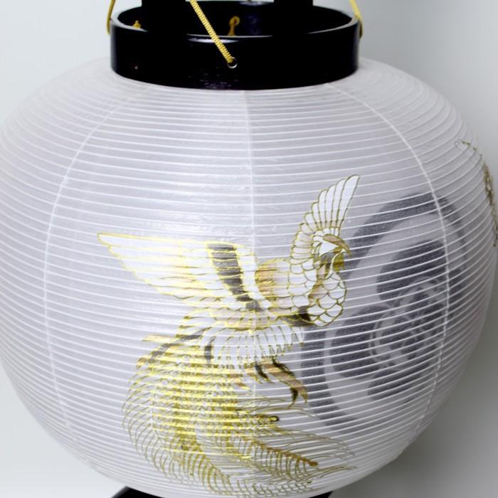 盆提灯 黒檀調 鳳凰 12号 家紋入 家紋入れ料金込み : 稲葉仏壇店 Yahoo