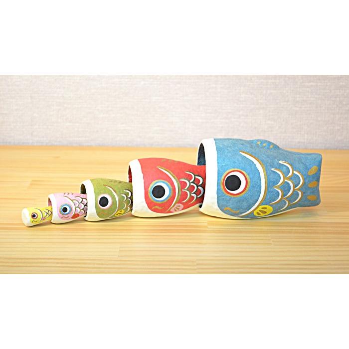 鯉のぼり 室内用 置物 はりこーシカ こいのぼり 五月人形 端午の節句