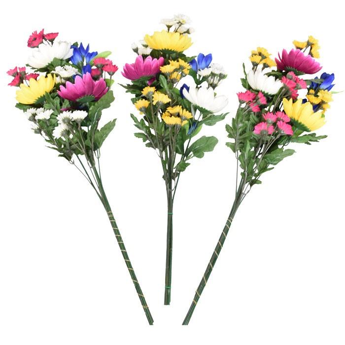 造花 お墓用 仏花 仏花一対 (2束) 3種アソート 墓参り用品 お 造花 お墓用 仏花 仏花一対 (2束) 3種アソート 墓参り用品 お