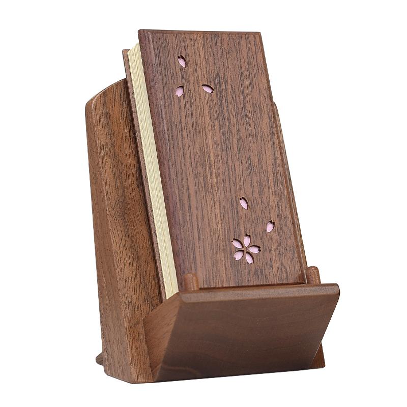 木製過去帳 おしゃれ さくら 3.5寸 過去帳 国産品 日本製 日付