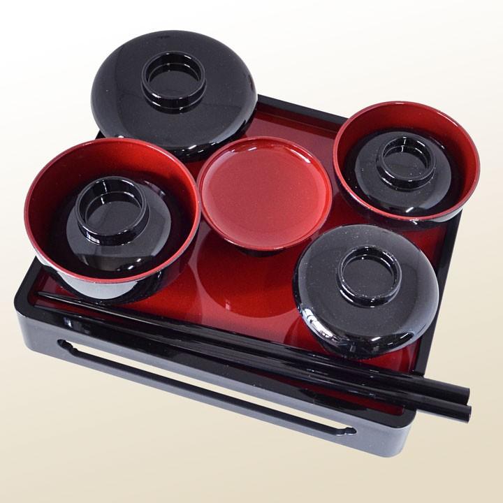 ミニ霊具膳 仏膳 4.5寸 黒（内朱） : 稲葉仏壇店 Yahoo!店 - 通販