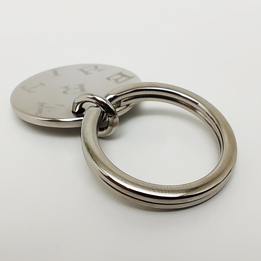 Cartier（カルティエ） 中古品 キーリング ロゴプレート シルバー