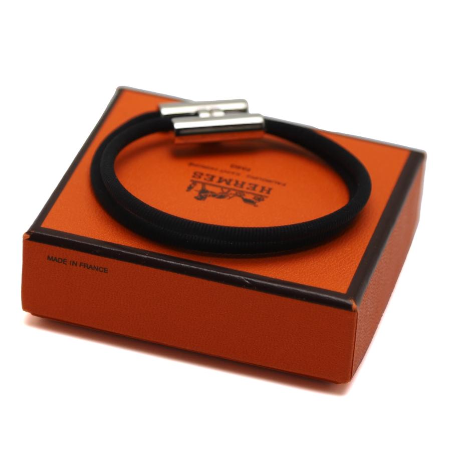 HERMES（エルメス） 中古品 トゥルニ トレッセ ブレスレット ブラック