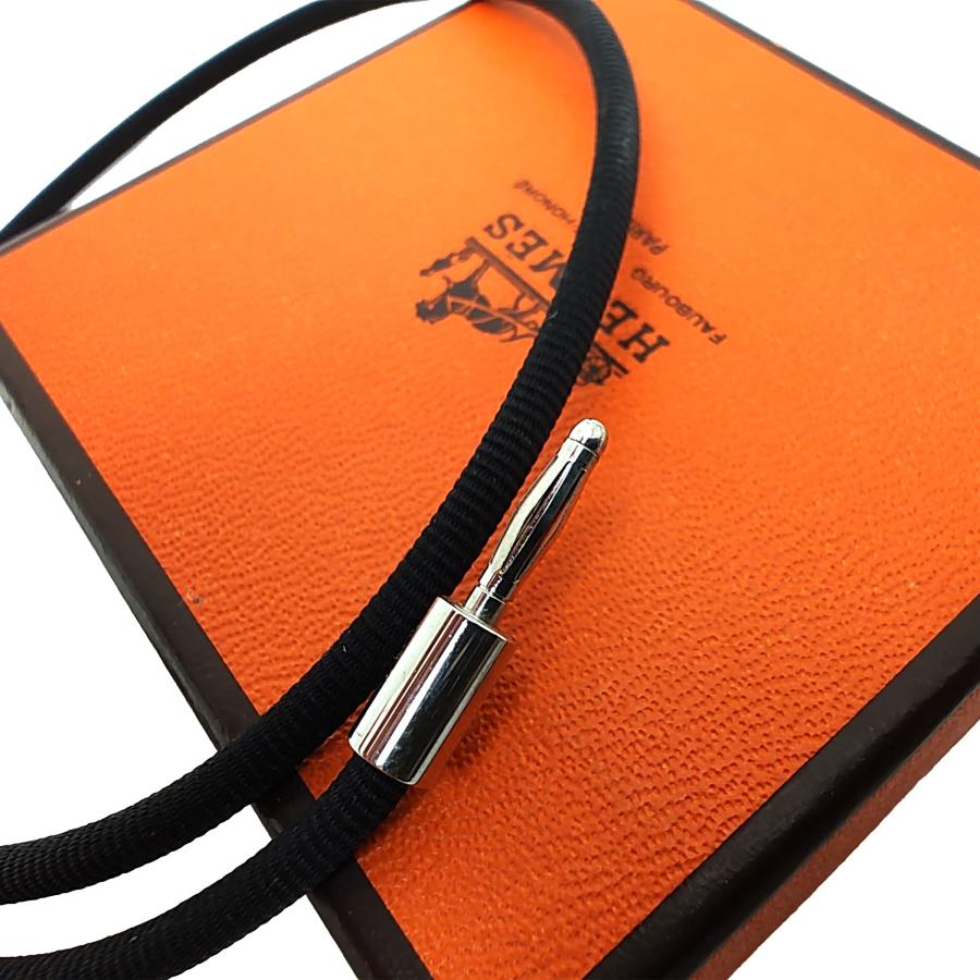 HERMES（エルメス） 中古品 トゥルニ トレッセ ブレスレット ブラック