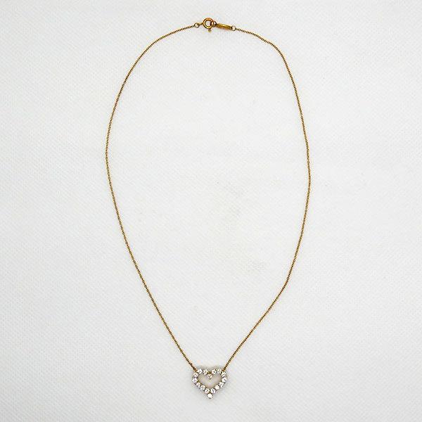 美品◆ティファニー★チェーン(７０cm+４０cm)２本セット TIFFANY&Co. 中古品 ティファニー センチメンタル ハート